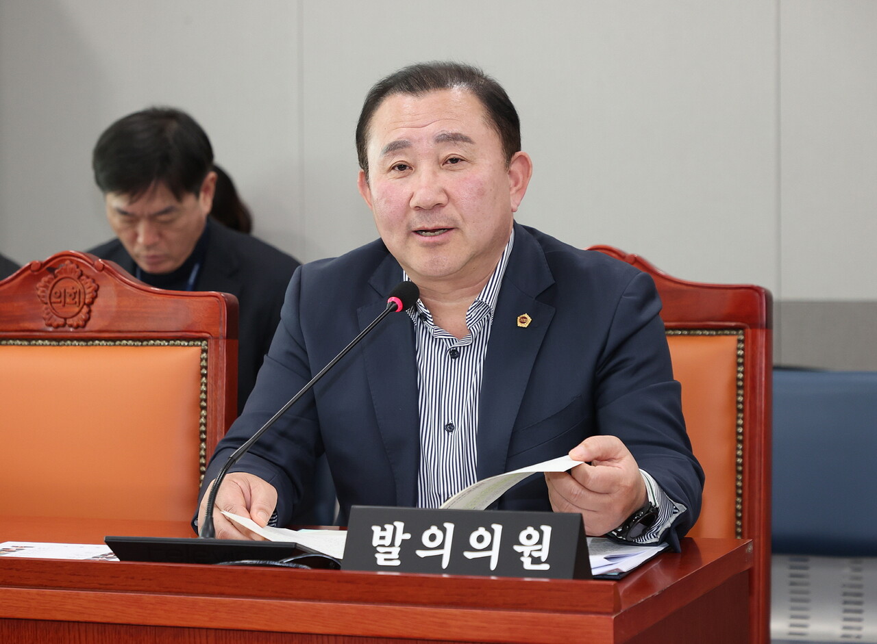 경기도의회 문화체육관광위원회 김철진 의원(더불어민주당, 안산7)