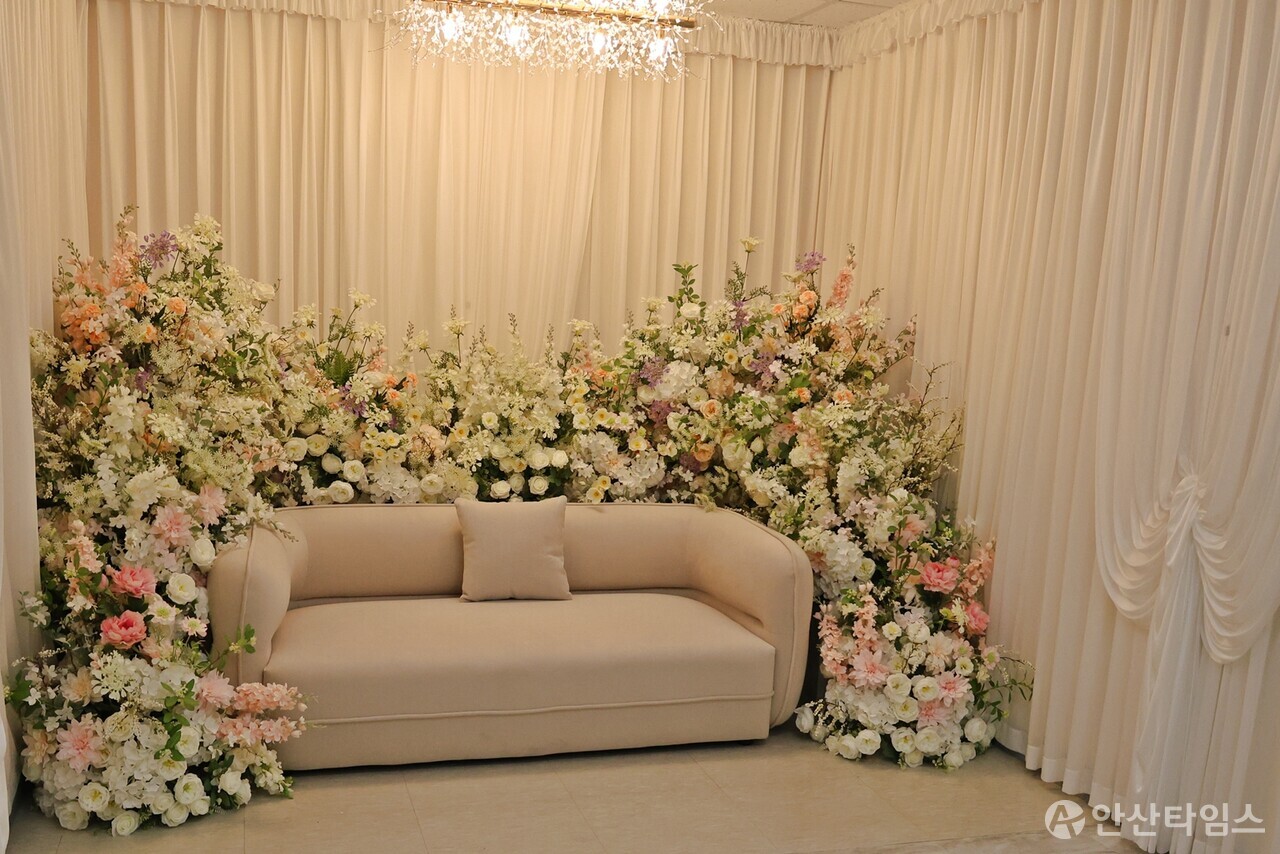 안산시 공공웨딩홀 재개관_신부대기실